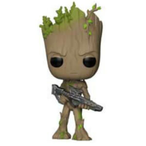 Marvel Avengers Infinity War Teen Groot with Gun Funko Pop! Figuur