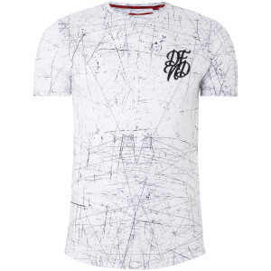 Camiseta DFND Scratches - Hombre - Blanco