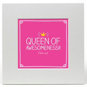 Happy Jackson 'Queen Of Awesomeness' Limited Edition Art Print