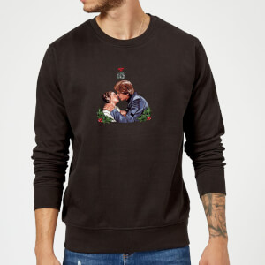 Star Wars Mistletoe Kiss Kersttrui - Zwart