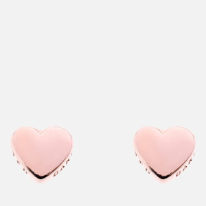 Ted Baker Women's Harly Tiny Heart Stud Earrings - Rose Gold