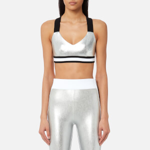 NO KA'OI Women's Ola Sports Bra - Silver