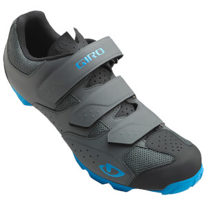 Giro Carbide RII MTB Cycling Shoes - Dark Shadow/Blue