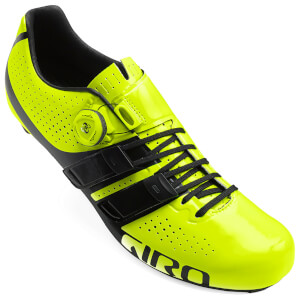 Giro Factor Techlace Road Cycling Shoes - Yellow/Black