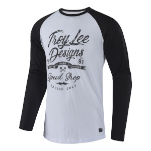 Troy Lee Designs Widow Maker Long Sleeved Top - White/Black