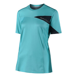Troy Lee Designs Women's Skyline Short Sleeve Jersey - Aqua