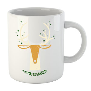 Christmas Reindeer Head Mug