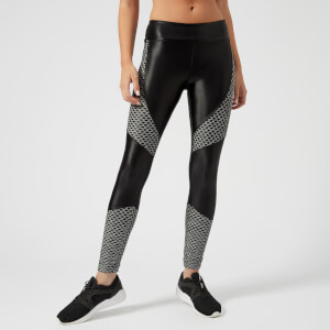 Koral Women's Forge Mid Rise Leggings - Black/Heather Grey