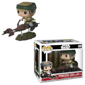 Star Wars Leia on Speeder Bike Pop! Deluxe Figure