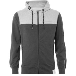 Chaqueta capucha Crosshatch Mullsion - Hombre - Gris oscuro