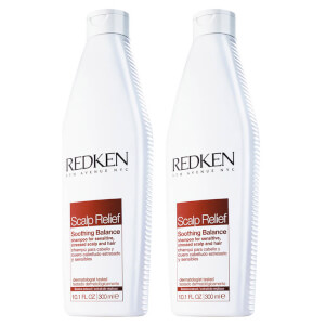 Shampooing Scalp Relief Soothing Balance Redken Duo (2 x 300 ml)