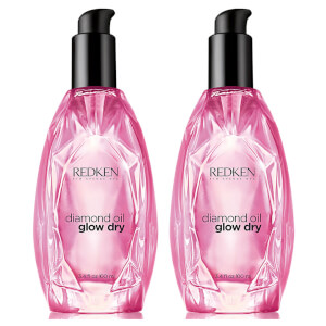 Redken Diamond Oil Glow Dry Style Enhancing Oil Duo (2 x 100 ml)