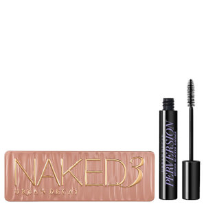 Conjunto de paleta e máscara de pestanas Urban Decay Naked 3 Palette and Mascara Bundle