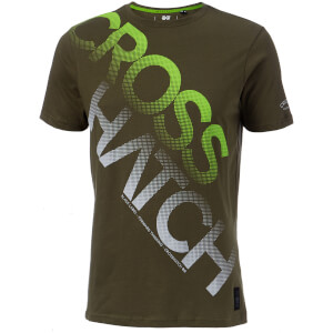 Camiseta Crosshatch Letterman - Hombre - Verde