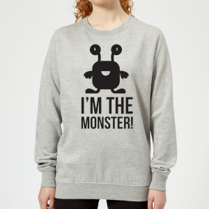 I'm the Monster Women's Sweatshirt - Grey