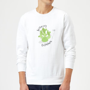 Succa For Christmas Sweatshirt - White