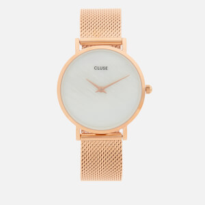 Cluse Women's Minuit La Perle Watch - Rose Gold