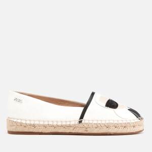 Karl Lagerfeld Women's Kamini Karl Ikonic Espadrilles - White