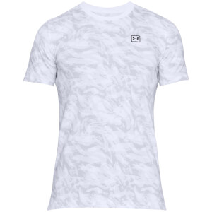 Under Armour Men's AOP Sportstyle T-Shirt - White