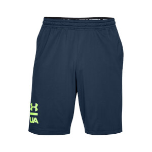 Under Armour Men's MK1 Graphic Shorts - Navy