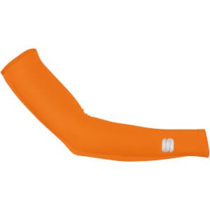 Sportful Fiandre Light NoRain Arm Warmers - Orange Popsicle