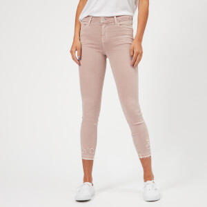 J Brand Women's 835 Mid Rise Capri Jeans - Vinca Destruct