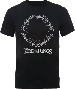 The Lord Of The Rings Black Men's T-Shirt