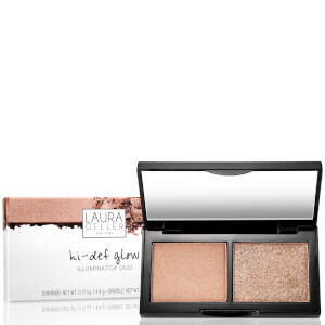 Laura Geller Hi-Def Glow Illuminator Duo - Bed of Roses 8.4g