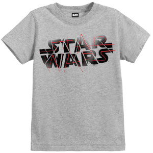 Star Wars Die letzten Jedi (The Last Jedi) Spray Kid's Grau T-Shirt