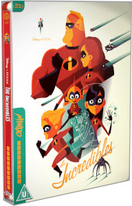Los Increíbles – Steelbook Mondo Exclusivo de Zavvi Edición Limitada -