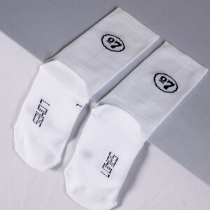 Sako7 Cest La Classe Socks - White