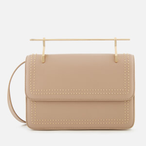 M2Malletier Women's La Fleur Du Mal Double Hardware Bag - Studded Sand/Double Gold