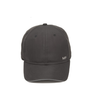 MP Reflective Peak Edge Cap - Black