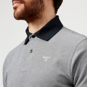 Barbour Men's Sports Polo Mix Shirt - Midnight