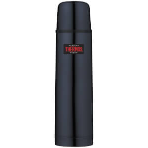 Thermos Light and Compact Stainless Steel Flask - Midnight Blue 500ml