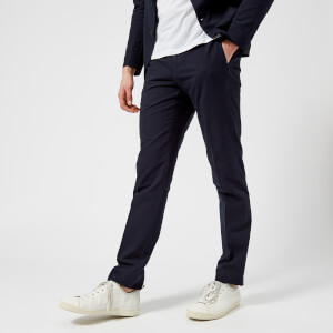 Officine Générale Men's Paul Seersucker Trousers - Navy