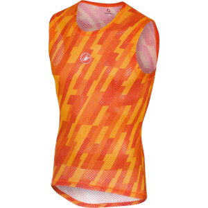 Castelli Pro Mesh Sleeveless Baselayer - Orange