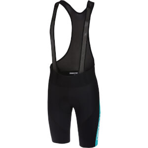 Castelli Velocissimo IV Bib Shorts - Black/Sky Blue