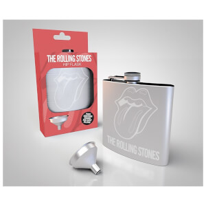 The Rolling Stones Logo Hip Flask