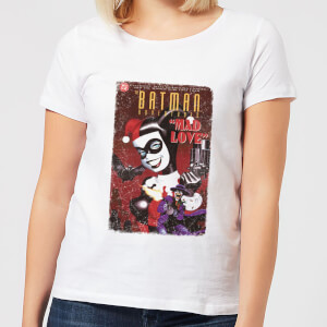 DC Comics Batman Harley Mad Love Women's T-Shirt - White