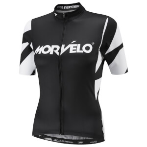Morvelo Women's Unity Evo Short Sleeve Jersey - Black/White