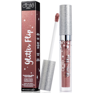Жидкая матовая помада с блестками, меняющая текстуру Ciaté London Glitter Flip Lipstick - Whisper