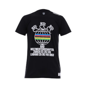 Santini UCI Rainbow Zurich 1953 T-Shirt - Black