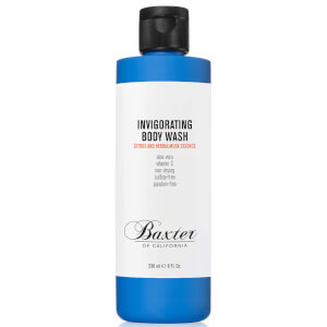 Gel corporal revigorizante de Baxter of California 236 ml - Cítrico y almizcle herbal