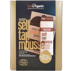 TanOrganic Self Tan Mousse 120ml + Free Glove