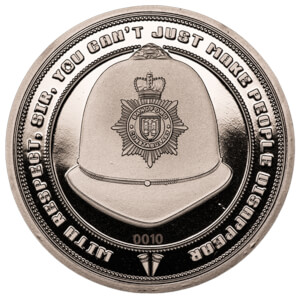 Hot Fuzz Collector’s Limited Edition Coin: Silver Variant – Zavvi Exclusive