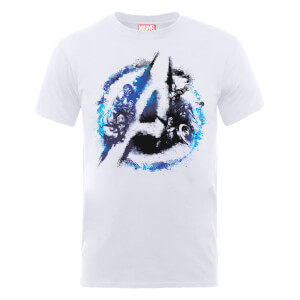 T-Shirt Marvel Avengers Assemble Flared - Bianco