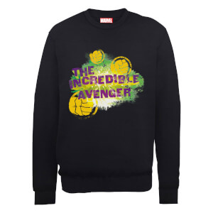 Marvel Avengers Hulk The Incredible Avenger Sweatshirt - Black
