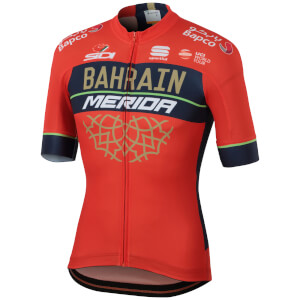 Sportful Men's Bahrain Merida BodyFit Pro Team Jersey