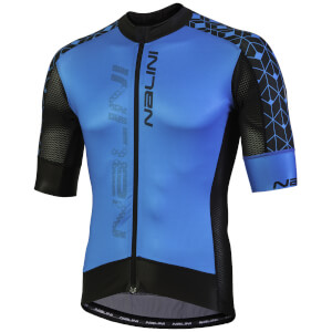 Nalini Velocita' Short Sleeve Jersey - Blue/Black